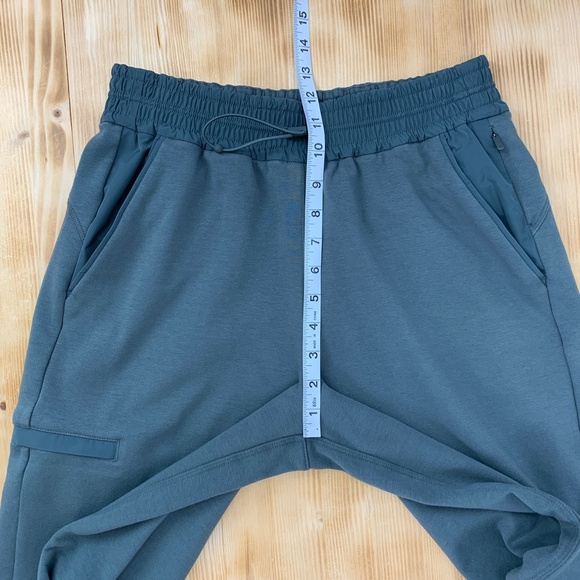 Athleta Triumph Hybrid Wide Crop Pant in Bali Green Sz S - Picture 15 of 16